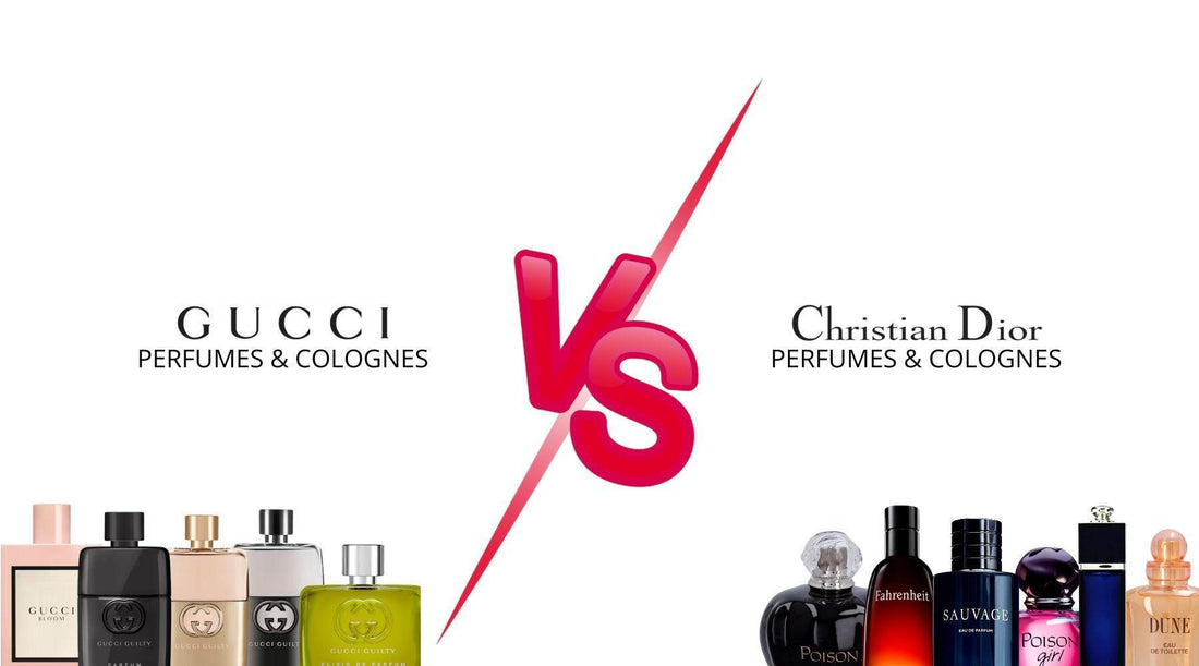Battle of the Brands: Gucci vs. Dior Perfumes