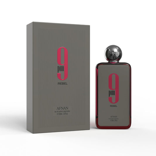 Afnan 9 PM Rebel EDP Spray for Unisex