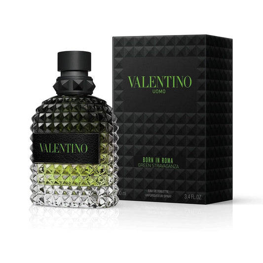 Valentino Uomo Born In Roma Green Stravaganza EDT Spray for Men